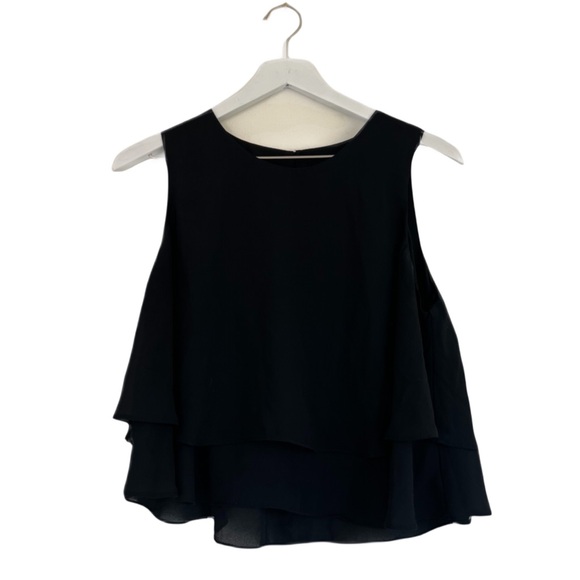 Women’s Black Zara Tank Top Size Large - Picture 1 of 4